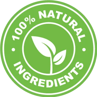 100% natural ingredients mark